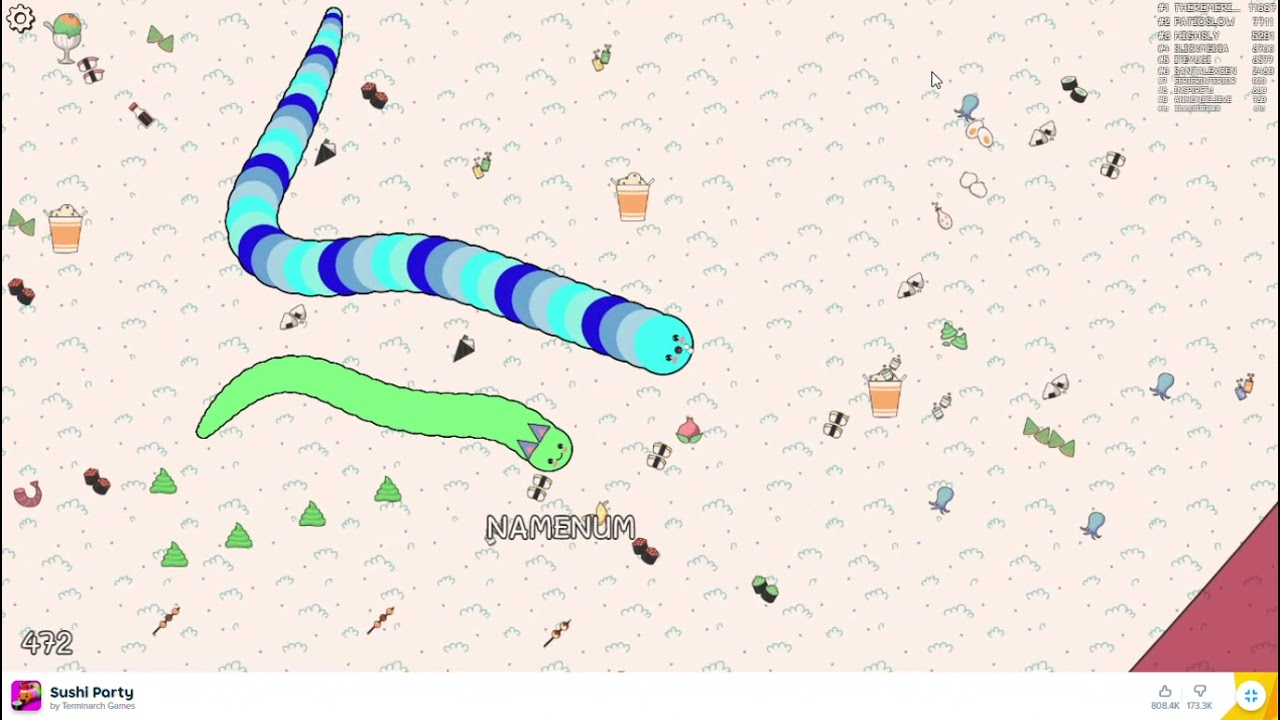 Sushi Party gameplay